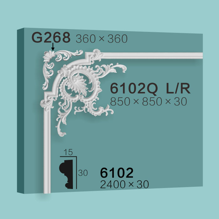 Moulding Corner 6102Q L/R