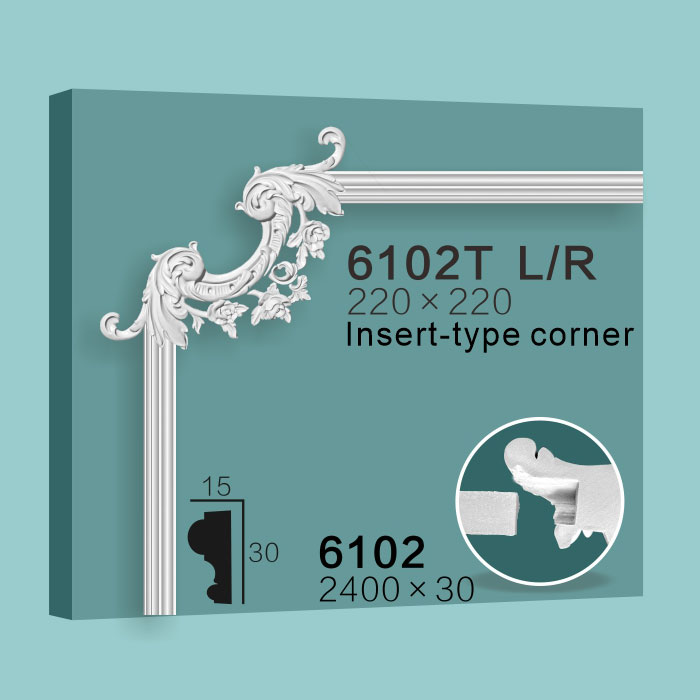 Moulding Corner 6102T L/R