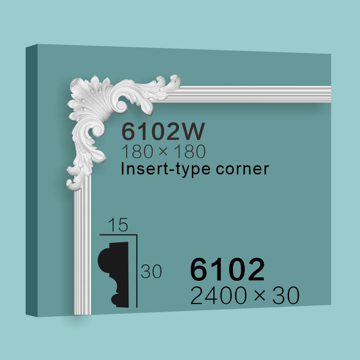 Moulding Corner 6102W