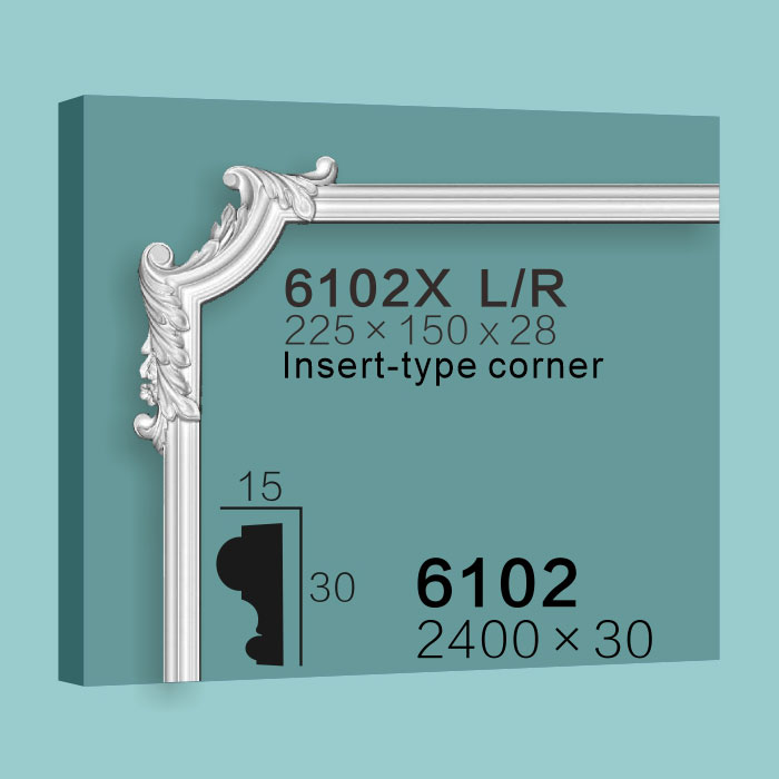 Moulding Corner 6102X L/R