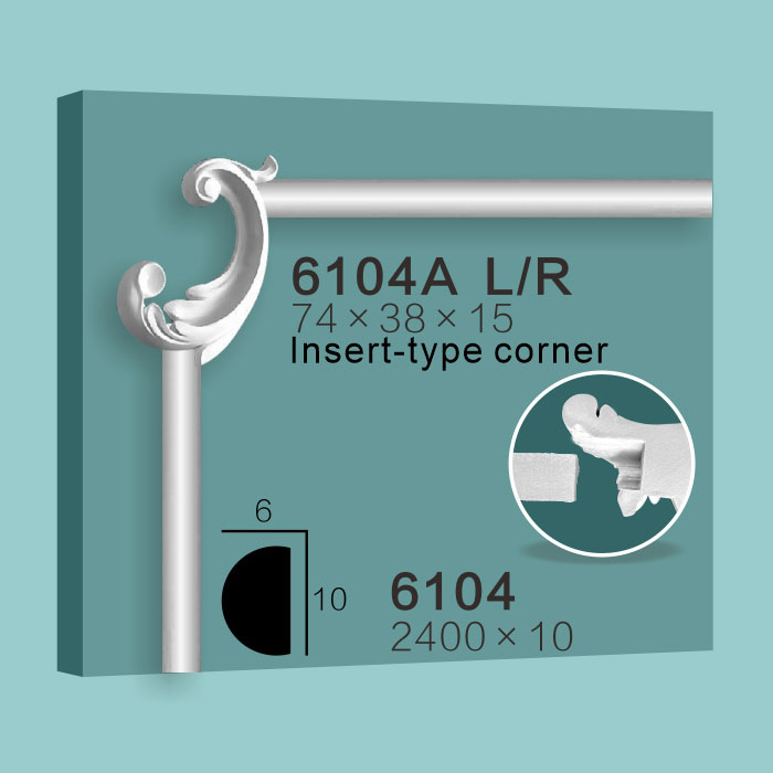 Moulding Corner 6104A L/R
