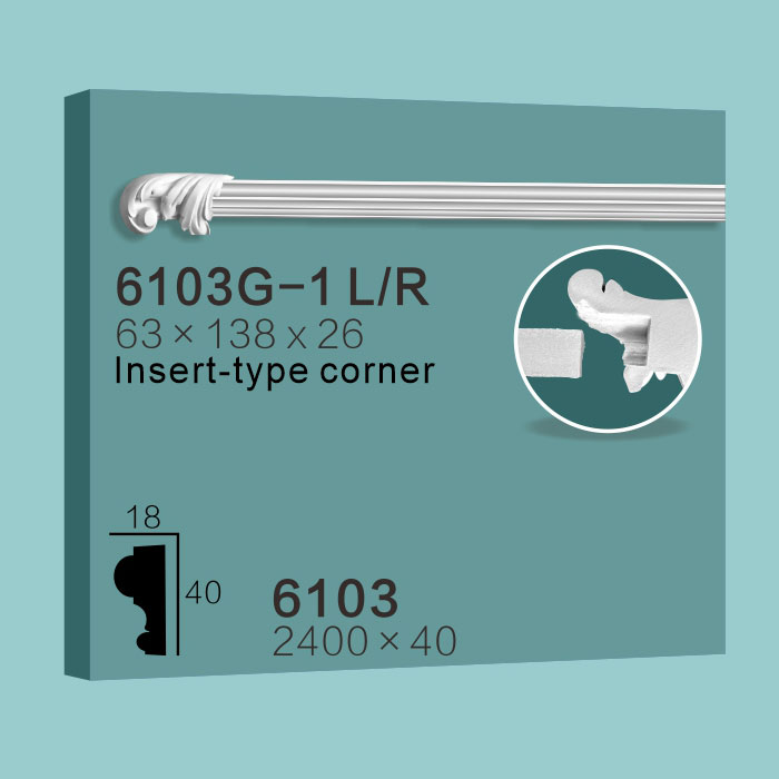 Moulding Corner 6103G-1 L/R