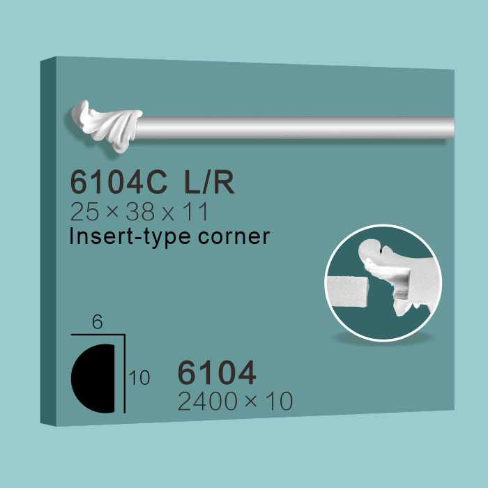 Moulding Corner 6104C L/R