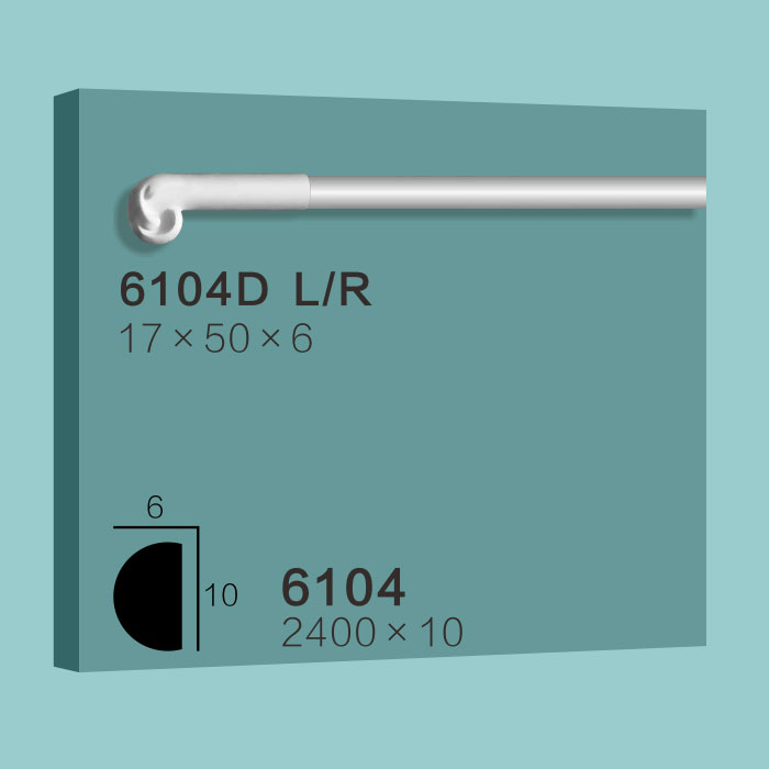 Moulding Corner 6104D L/R