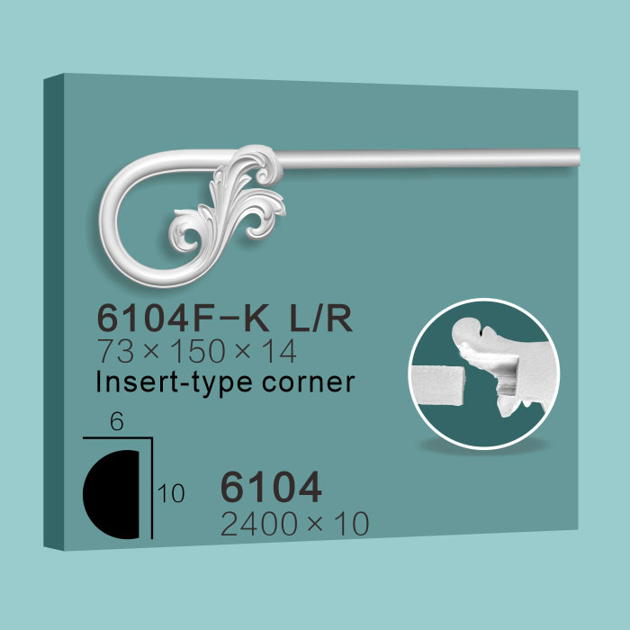 Moulding Corner 6104F-K L/R